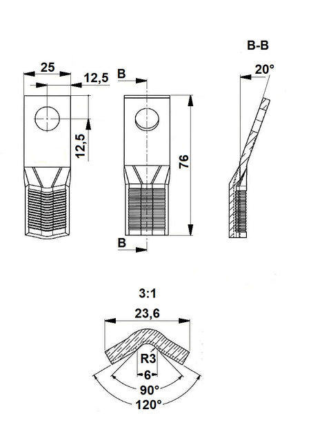 Element intermediar VK400 pentru M12