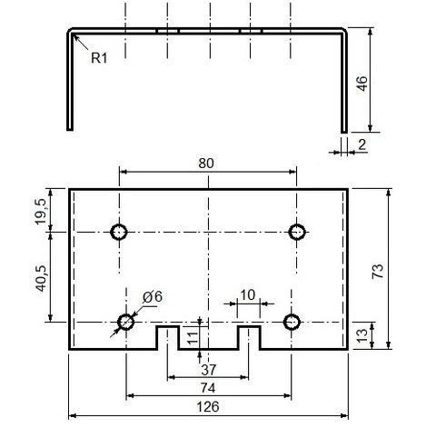 Mască acoperire pentru LA3, K3-151 până la K3-176