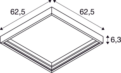 PANEL 625, structura cadru de montaj