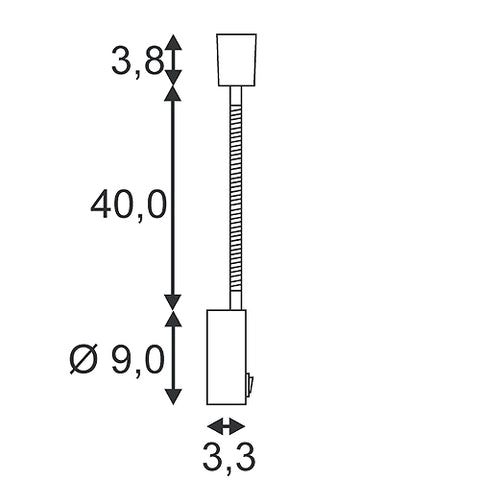 DIO FLEX PLATE lampă de perete, crom, GU10, max. 50W