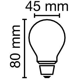 RL-C60 5,5W 827 806lm 230V E14 300° mat