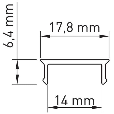 Capac LB plat/transparent 92% transmisie