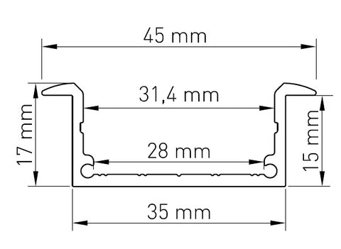 Aluminium Profile CLU