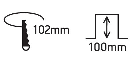 Gypsum Round GT1, MR16 GU10, 50W, IP20, alb