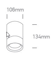 Rolo 2-CL 75W, E27, PAR30, 100-240V, IP54, rust brown