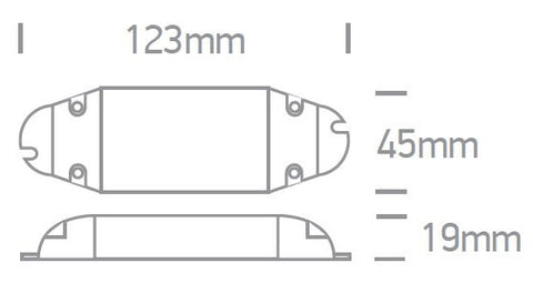LED Driver 700mA, 7-15W, Input 220-240V