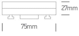 LED GX53, 7W, 4000K, 500lm, 100-240V