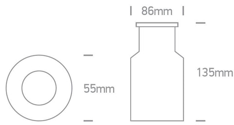 Terra mini-S LED,2W, 3000K, 65lm, 30°, IP67, IK08, oțelinox