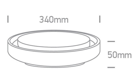 Larry-R SMD LED 30W 3000K, 2500lm, 100-240V IP54,antracit