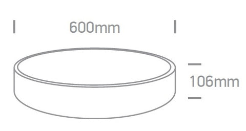 Harry SMD LED 50W, 4000K, 3150lm, 230V 120° IP20 alb