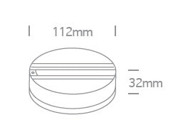 Basis ptr.3 phase trackspots 6A 100-240V IP20 gri