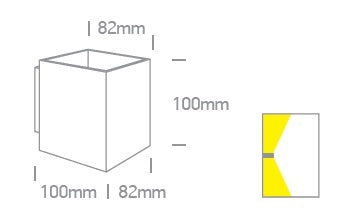 Snoke wall light 30W G9 100-240V IP20 alb