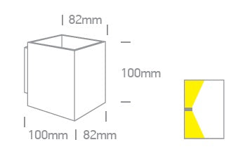 Snoke wall light 30W G9 100-240V IP20 negru
