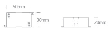 LED marine Treiber 28W, 12-48V, nicht dimabil, negru