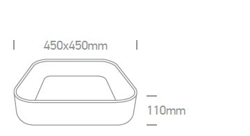 Geo LED, 38W, 2280lm, 3000K, 230V, IP20, 38°, alb