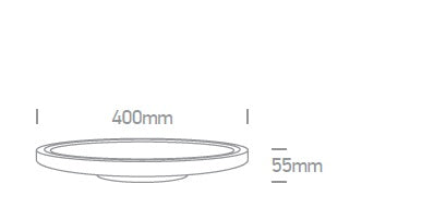 Ingo LED, 40W, 3500lm, 3000K, 230V, IP20, alb