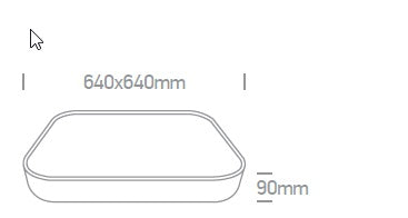 Ingo 2 LED, 60W, 5300lm, 4000K, 230V, IP20, negru