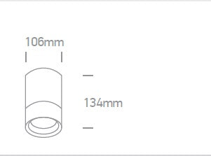 Rolo 2-CL 75W, E27, PAR30, 100-240V, IP54, negru