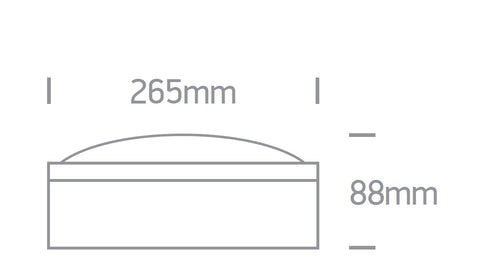 Teiko Oval Wall luminaire 2x20W, E27, 100-240V, IP54, negru