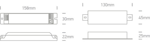 Kit emergenta 3H pt MR16-LED-Modul 3W 3 230V IP20