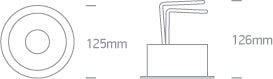Tripi 26W 2210lm 3000K 700mA Ra92 alb