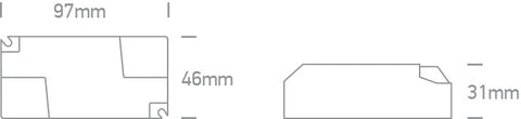 LED driver 230V 5-14W 350mA dimabil