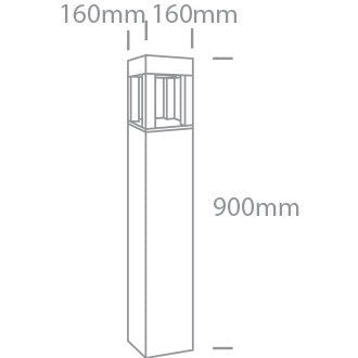 Metopi 600 LED 22W 1900lm 4000K Ra80 220-240V IP65 ant