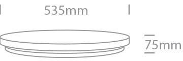 Dia LED 50W 3750lm 4000K Ra80 220-240V IP20 alb