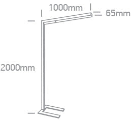 Proti Lens LED 75W 9700lm 4000K Ra80 220-240V IP20 dim alb