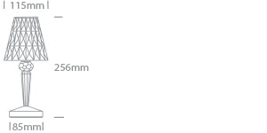 Kristal T1 LED 1,2W 60lm 3000K IP54 dimabil