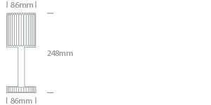 Kristal T2 LED 1,2W 60lm 3000K IP54 dimabil