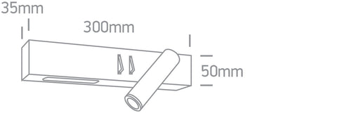 Archi R LED 9W 480lm 830 IP20 220-240V negru