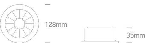 Tolkien LED 20W 1600lm 930 IP20 220-240V 38° alb