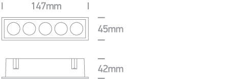 Orion L LED 12W 840lm 930 IP20 220-240V 38° alb