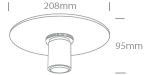 Andy 12W E27 IP20 100-240V brushed alama