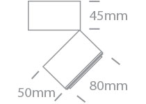 Weza CL LED 15W 1500lm 3000K CRI90 15-45° IP20 230V alb