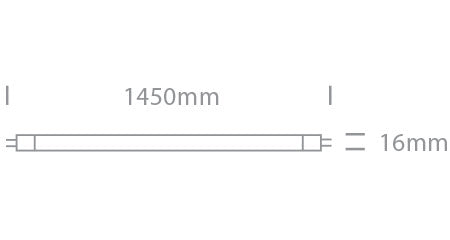 Tub LED G5 18W 2800lm 940 220-240V 320° IP20 1450mm sticlă