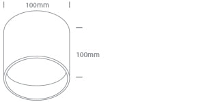Aigo LED 20W 2400lm 3000K CRI90 IP20 38° 230V alb