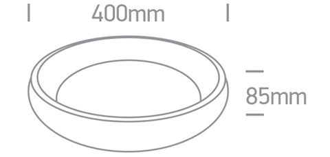 Triest LED 30W 2550lm 2,7K-3K-4K 20° 2300V CRI90 IP20 alb