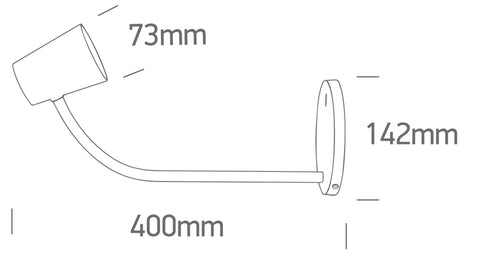 Tania LED 5W 200lm 3000K Dimm IP20 220V alb