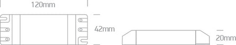Driver LED 6-8W 700ma TRIAC Dimm IP20 230V