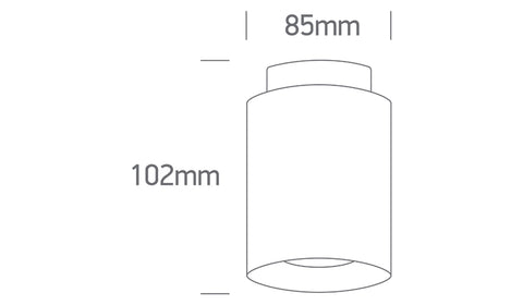 Eleganti LED 10W+2W 1000lm CRI90 3000K 60° IP20 230V alb