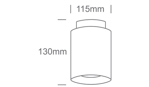 Eleganti LED 26W+2W 2600lm CRI90 3000K 60° IP20 230V alb