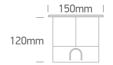 Terra BIG LED 10W 830 800lm IP67 IK10 230V 20°