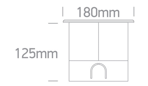 Terra BIG LED 15W 830 1200lm IP67 IK10 230V 20°