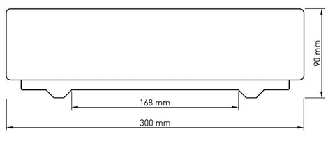 APOLLO300 LED, 17W, 4000K, 1900lm, IP44, RA 80+