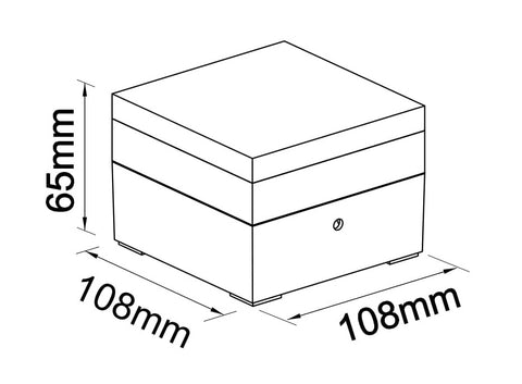 Zelda LED Square Large 12W 740lm 3000K ECG IP54 antracit