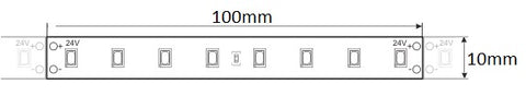 MARRA PRO II 7,2W/m 1135lm/m 2700K CRI>90 24VDC IP20 5m
