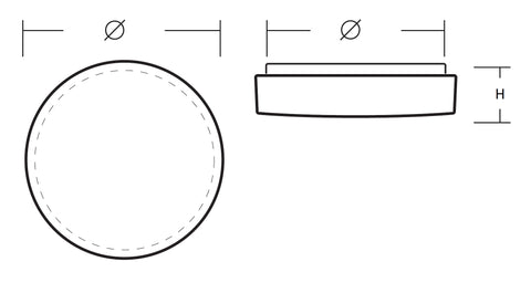 DELIA 1 LED 20W 2590lm 3000K IP54, Wall, ceiling lamps