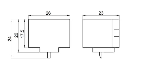 Varistor pt. contactoare CUBICO Clasic 24-48V c.a./c.c.